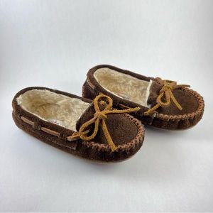 Minnetonka Cassie Kids Moccasins #4812 Size 9